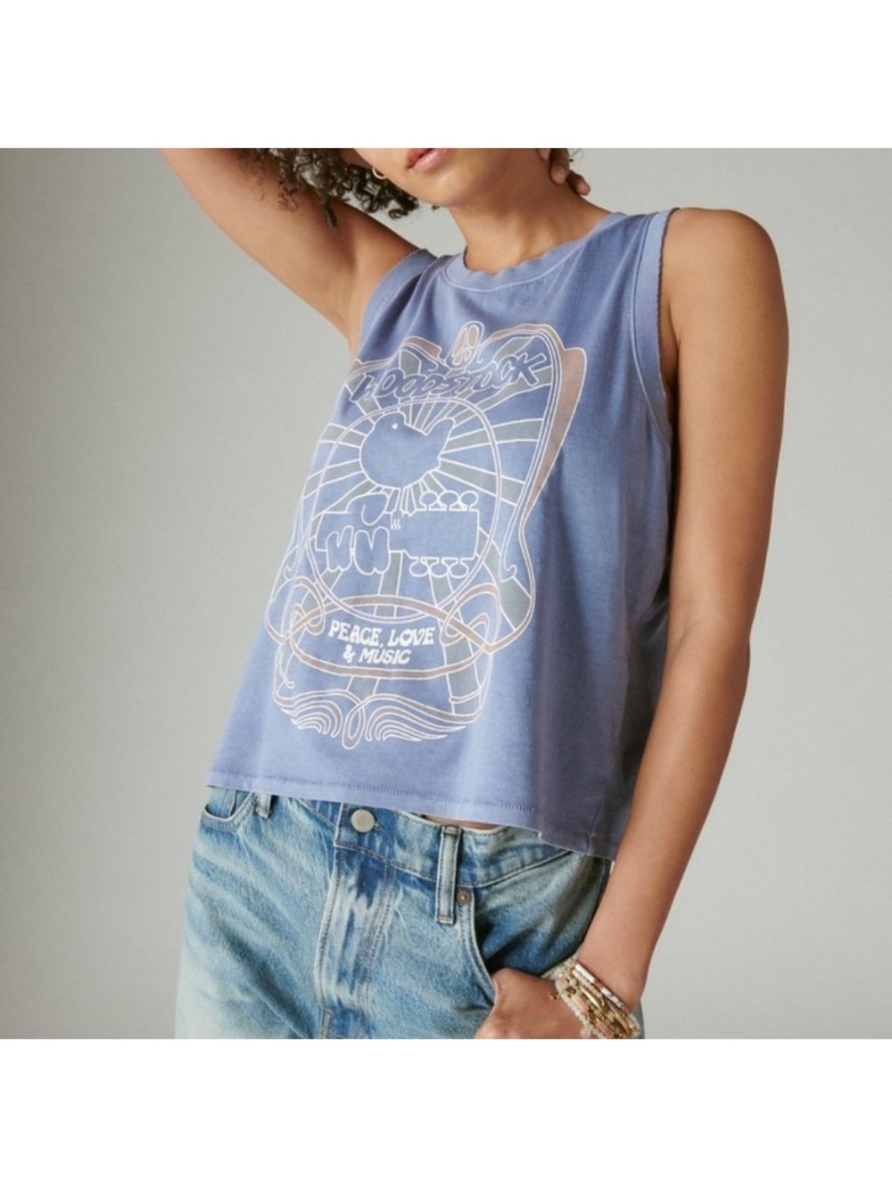 Lucky Brand x Woodstock Tank - Picture 2 of 6